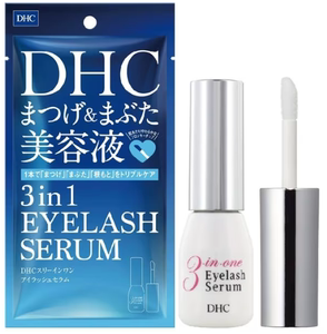 日本代购DHC三合一眼部保养精华睫毛增长液眼霜修护上眼皮9ml
