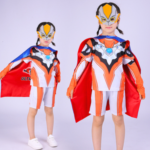 奥特曼六一女童衣服女孩格丽乔表演服装超人儿童礼盒演出走秀套装