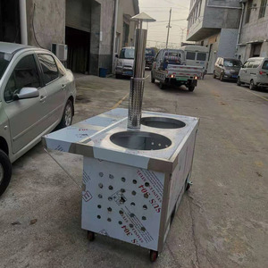 商用卤虾车单双桶小吃车不锈钢龙虾车液化气卤味推车支持定做