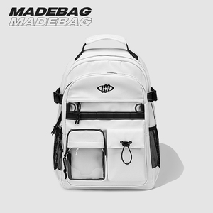 MADEBAG 原创设计感小众潮牌双肩包日系书包女大学生男高中生背包