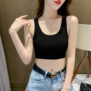5577人付款淘宝2019夏外穿吊带小背心女内搭韩版百搭露肚脐短款打底衫
