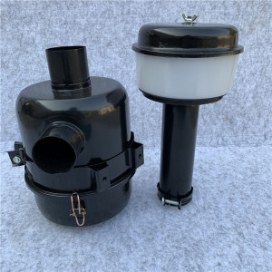 f5/6l 912a油浴式空气滤清器80mm口径油滤总成挖机收割机改装加装