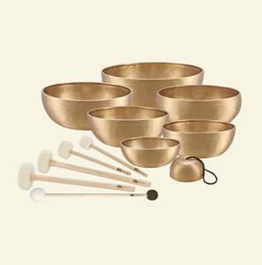 德国麦尔meinl印度颂钵铜钵手工音乐疗愈佛音碗佛教瑜珈冥想包邮