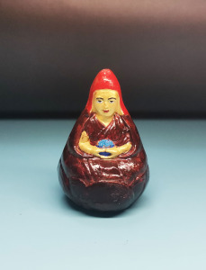 七色福田宝物制成的大乐莲师擦擦