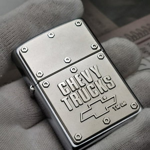 正品zippo 之宝 打火机 雪弗莱雪佛兰卡车标志20292 05年 老机