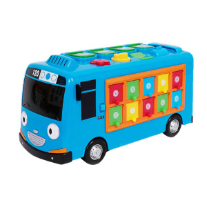 太友公交车玩具韩国tayo音乐小巴士太有车库声光中文版公共汽车男