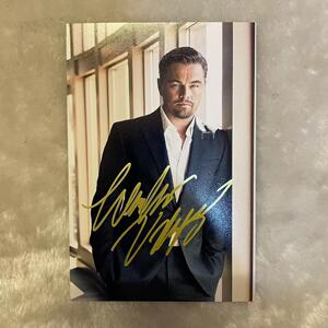 莱昂纳多·迪卡普里奥签名照 小李子签名照现货亲签明星应援周边