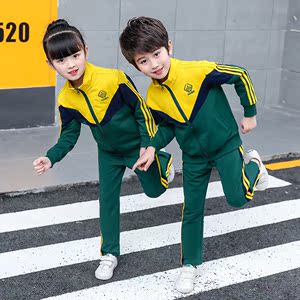 2018秋季新款运动套装幼儿园园服班服定制小学生运动会春秋校服