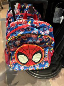 上海迪士尼国内代购漫威蜘蛛侠拉杆书包双肩包双肩背包卡通