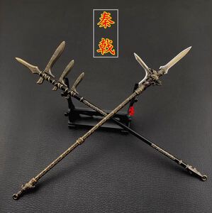 古代三国金属冷兵器玩具武器吕布方天画戟赵云龙胆关羽青龙偃月刀