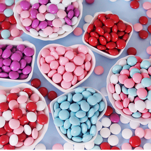 纽扣巧克力 彩色可爱巧克力豆豆 糖豆 儿童节糖果礼包 装饰趣味糖