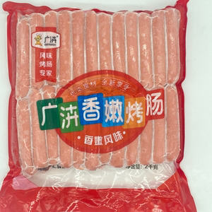 广泋厂家台湾风味大香嫩肠热狗肠台烤肠香嫩味烤香肠大包装商用
