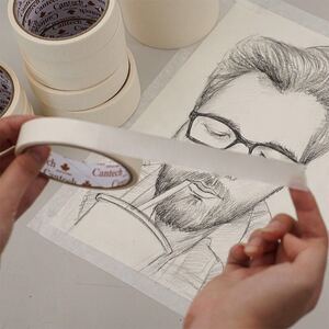 美文胶带美纹纸水粉水彩素描胶带美纹纸美工胶带1.8cm2.4多款可选