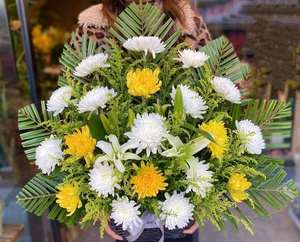 清明花扫墓花篮