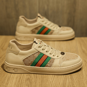 酷奇新款脏脏鞋男夏秋透气薄款g家复古潮流男士板鞋平底小脏男鞋