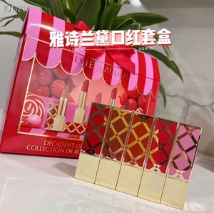 雅诗兰黛口红圣诞套装5支
