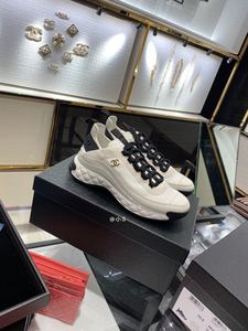 chanel/香奈儿 2020新款 黑白球鞋 休闲运动鞋厚底4cm 百搭 小s