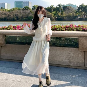 00芬飞习淘宝amii sandro2022春季新款蕾丝衬衫上衣搭配仙女网纱