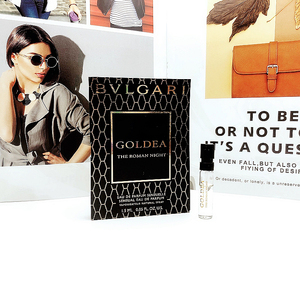 bvlgari宝格丽 goldea the roma浪漫黄金之夜女士试管香水1.5ml