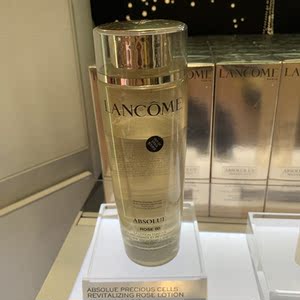 兰蔻菁纯臻颜玫瑰精粹水150ml清爽保湿柔肤水紧致抗老淡细纹