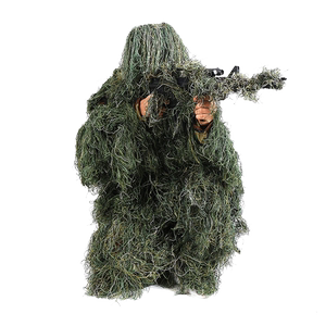 吉利服儿童雪地服男童极地服吉利服套装狙击手伪装服吃鸡绝地求生