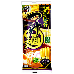 日本进口食品五木浓厚豚骨酱料付方便面2人份248g冷热两吃18.8月
