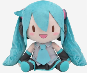 sega 初音未来fufu 50cm毛绒公仔 初音公式服 雪初音 樱初音 再版