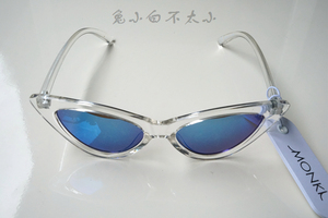 H&M Monki 新款 女式时尚太阳眼镜