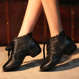 广场舞鞋成人中跟水兵爵士跳舞女鞋透气舞蹈鞋女四季恋上舞旗舰店