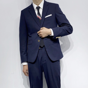 dh定制男士休闲tb小西装春秋季修身英伦小西服结