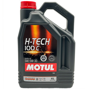 法国摩特MOTUL  H-TECH100 5W-30 SN全合成汽车机油 4L装