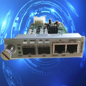 瑞斯康达光电转换器rc552-fe双光sfp光模块lc接口百兆光纤收发器