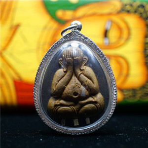 巷子青啦啦淘宝泰国佛牌龙婆通丹2522六手必打九宝铜1人付款180.