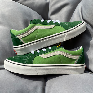 vans aut 安娜海姆era经典女鞋绿色橘色奶茶色红色低帮万斯帆布鞋27人