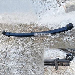 适用解放j6前钢板弹簧总成 单片 j6p前弓片 弓子板簧三片 j6配件