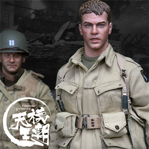 天模 脸谱模玩 fp006 1/6 二战 美军 101空降师 一等兵 马克达蒙