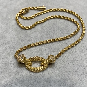 4/21 宝*龙 k18黄金项链 25.3g 40cm