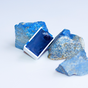 店天猫视爵水彩颜料岩彩颜料8ml大师级矿物色 镜面朱砂 青金1人付款1