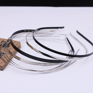 10个穿串珠金属发箍韩国头箍 DIY手工制作蝴蝶结材料发饰发卡配件
