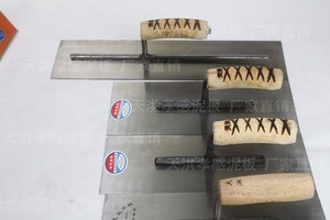 孝感抹泥刀刮腻子硅藻泥批灰刮墙水泥工具加长大号收光抹子泥板