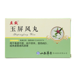 立效 玉屏风丸 6g*6袋/盒 体虚 面色萎黄 气短口干 血气不足 表虚不固