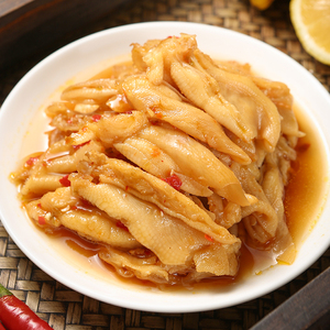 酸辣无骨鸭掌无骨鸭爪去骨鸭掌即食零食袋装肉食熟食脱骨柠檬泡椒