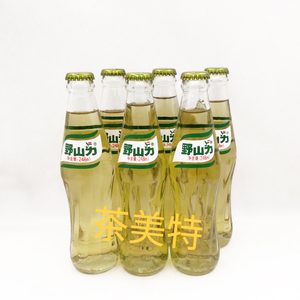 本溪特产野山力玻璃瓶老口味汽水柠檬茶美特248mlx6瓶