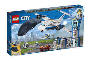 lego乐高拼装积木60210城市系列警察局飞机空中特警基地2019男孩