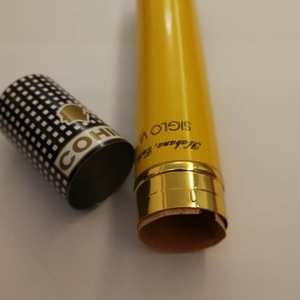 高希霸 世纪6号 cohiba siglo vi 专用保湿铝管 收藏品