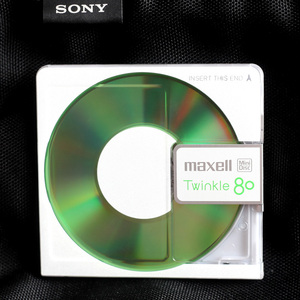 Twinkle 空白MD碟 80分钟 绿色 彩碟 很漂亮 MD刻录 录歌专用
