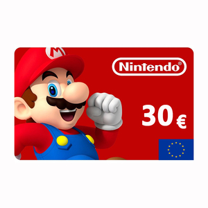 欧元区欧服任天堂充值点卡 EUR30 Switch eShop Digital Code 3DS