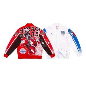 现货·S | Jordan 20SS Mitchell&Ness AJ联名公牛队夹克外套美版