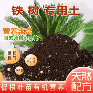 铁树专用土盆栽盆景营养土家用园艺酸性沙质土壤通用绿植种植肥料