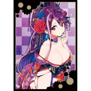 游戏王动漫妹套 arc-v 花魁 柚子 琉璃 c95限定 卡套 牌套 2b1